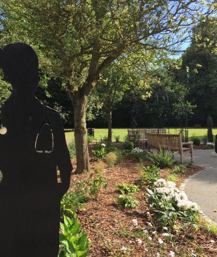 Broomfield Hospital memorial garden - artwork