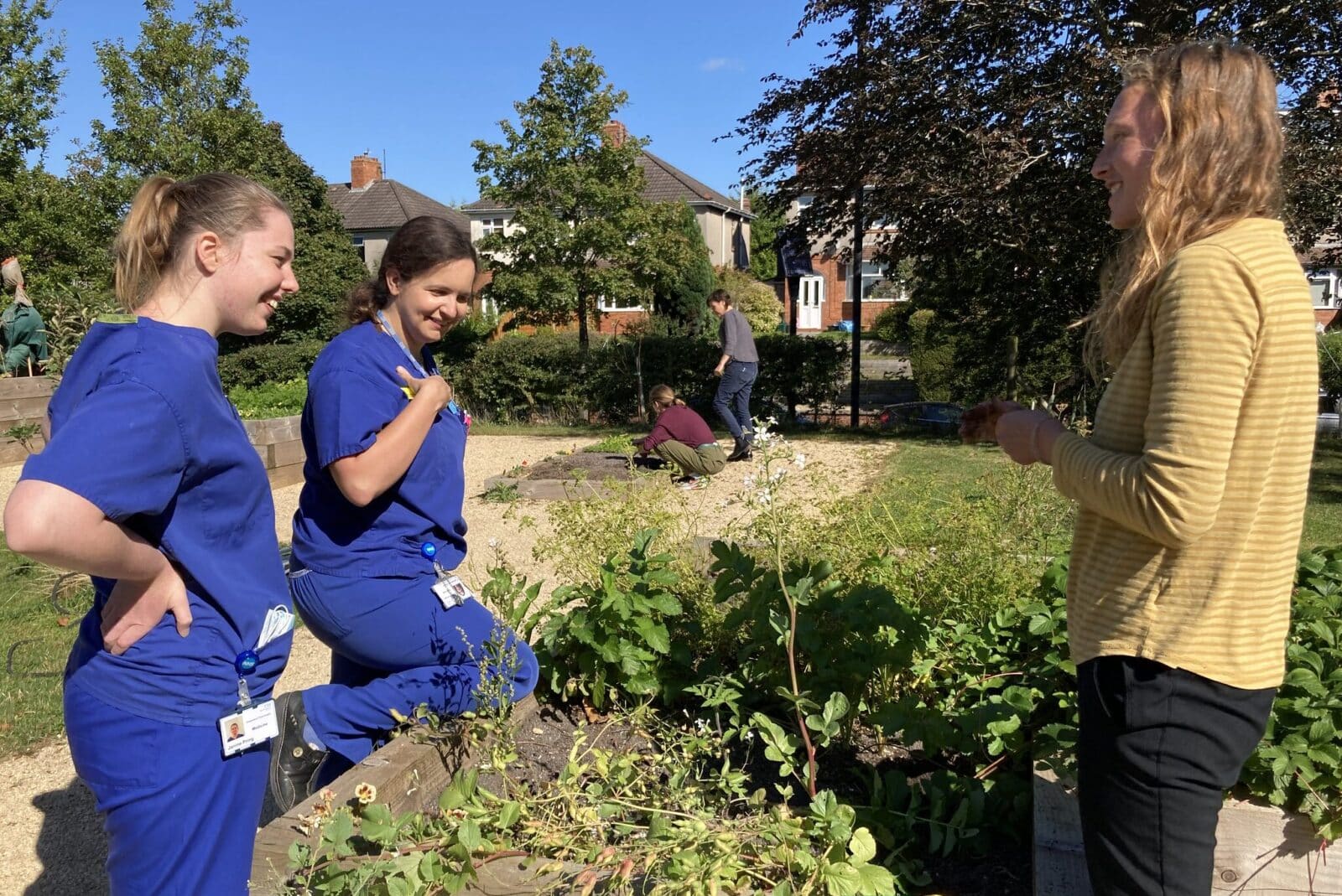 Introduction to Nature Recovery and Green Social Prescribing training at Southmead Hospital, Bristol