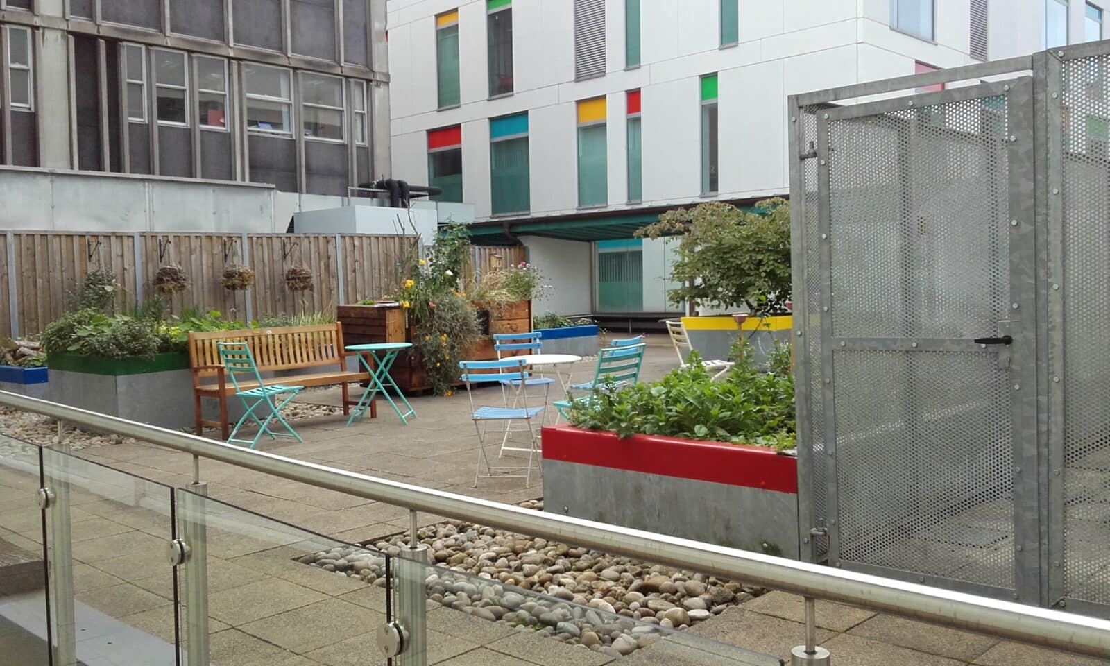 Bristol Precinct Urban Gardens - Bristol Heart Institute roof garden