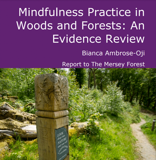 Mindfulness Practice in Woods and Forests - report cover