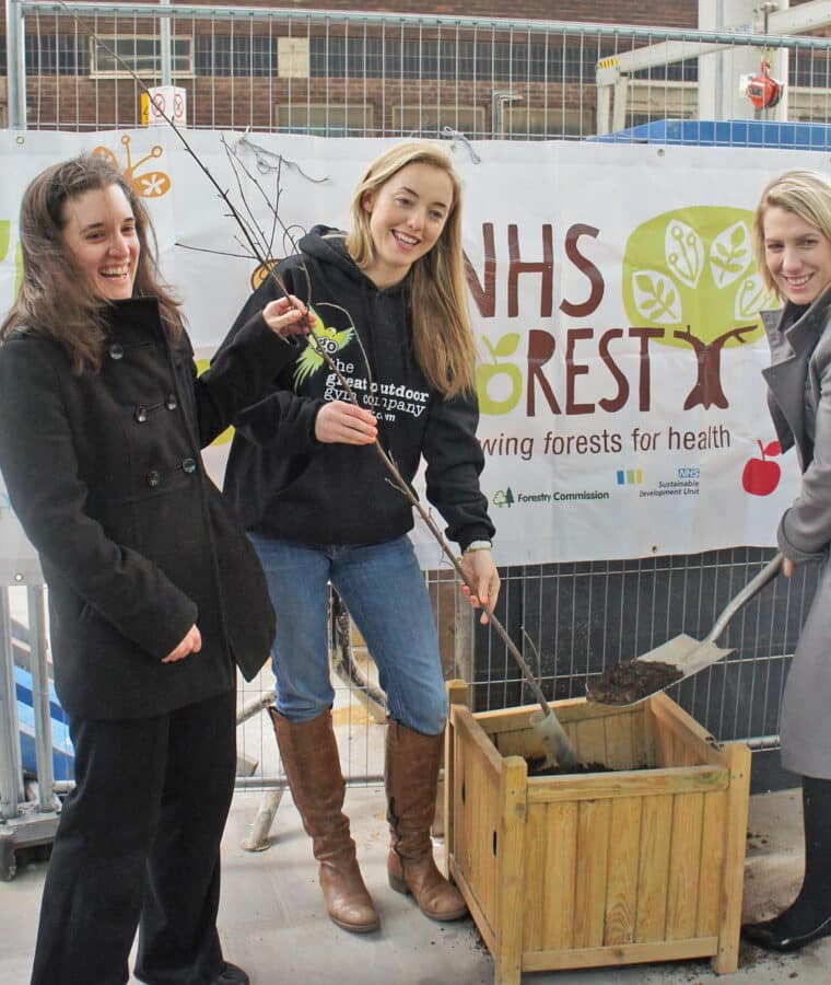 Royal London Hospital tree planting