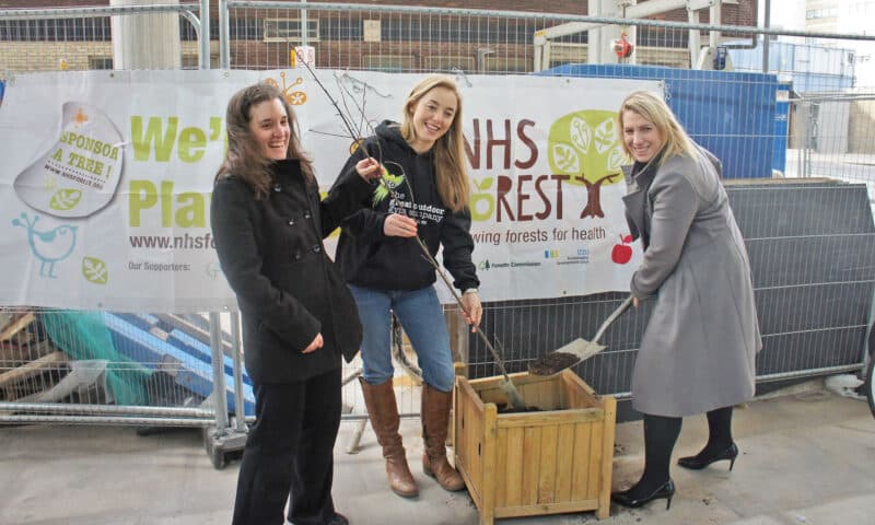 Royal London Hospital tree planting