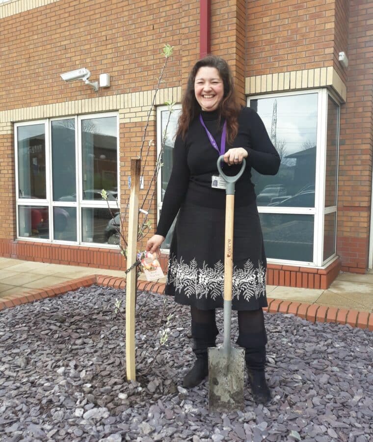 Yorkshire Ambulance Service HQ tree planting