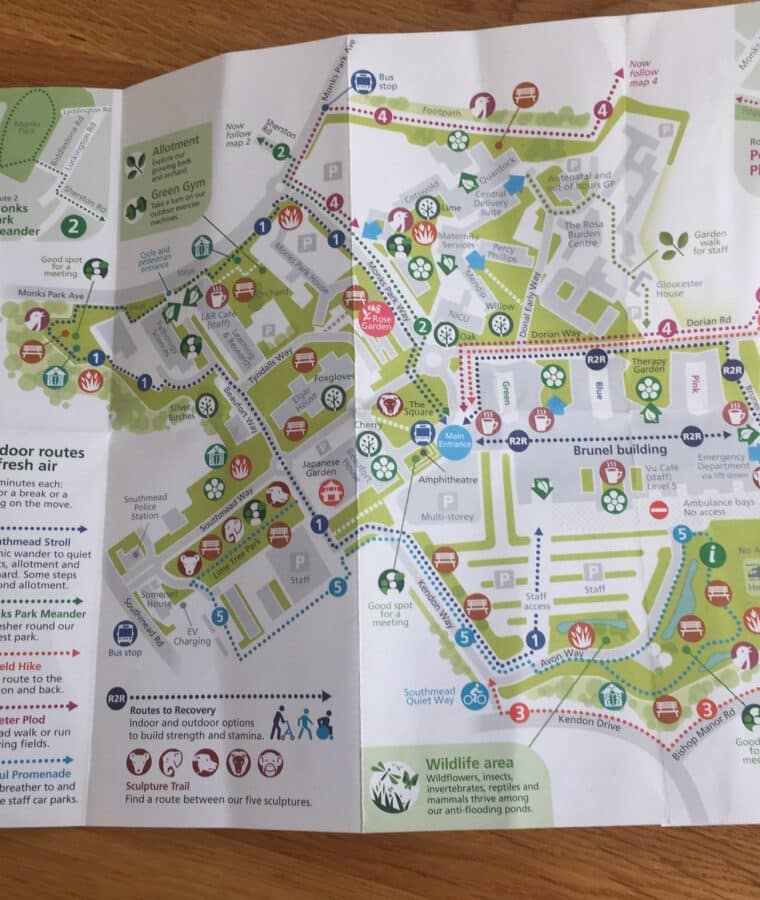 Southmead Hospital Explorer Map