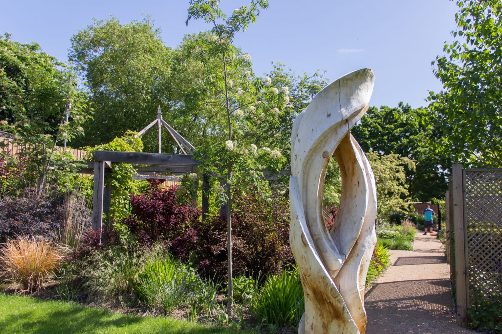 Secret Garden at Glenfield Hospital, Leicester