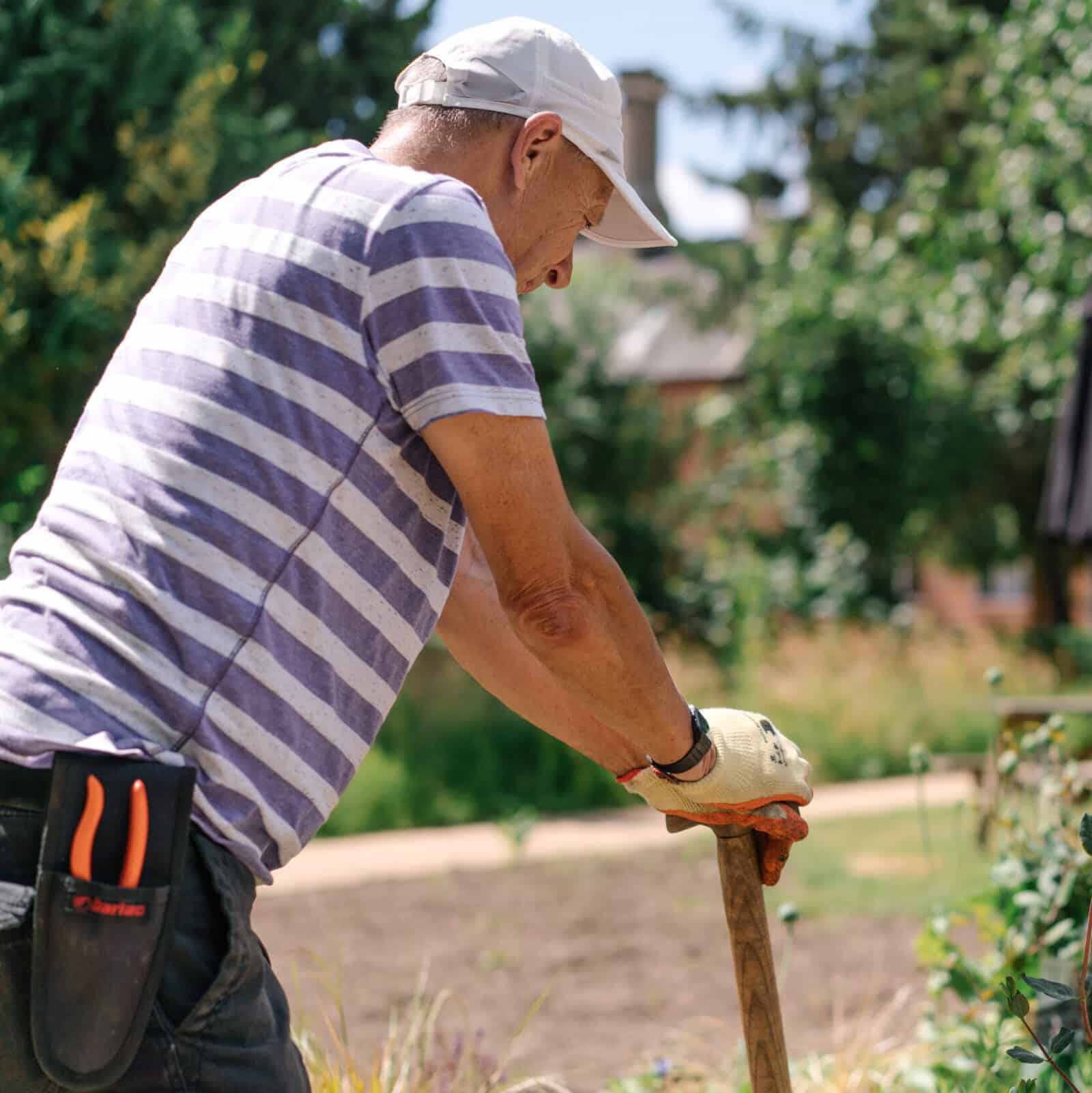 Garden volunteers at Glenfield Hospital, Leicester. Photo: Dora Damian, 2022. Attribution 4.0 International (CC BY 4.0).