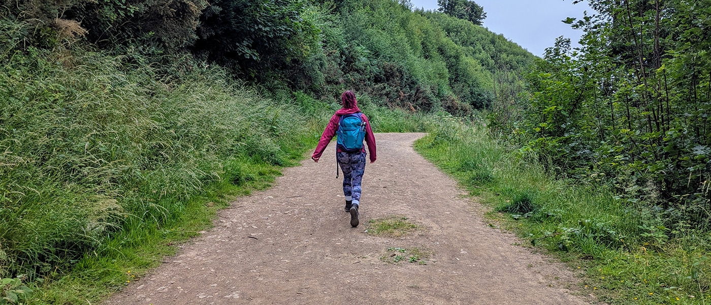 Walking the green health routes. Photo: CSH