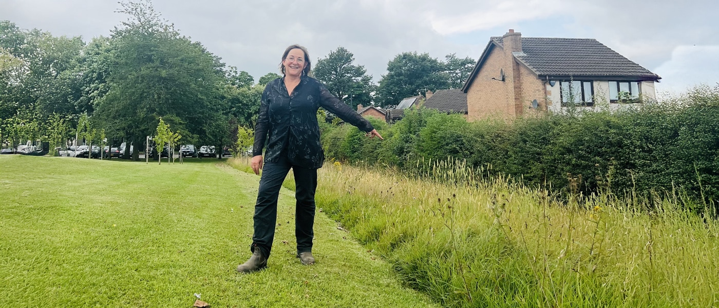 Duika on site in Newcastle. Photo Duika Burges Watson/CSH, 2025