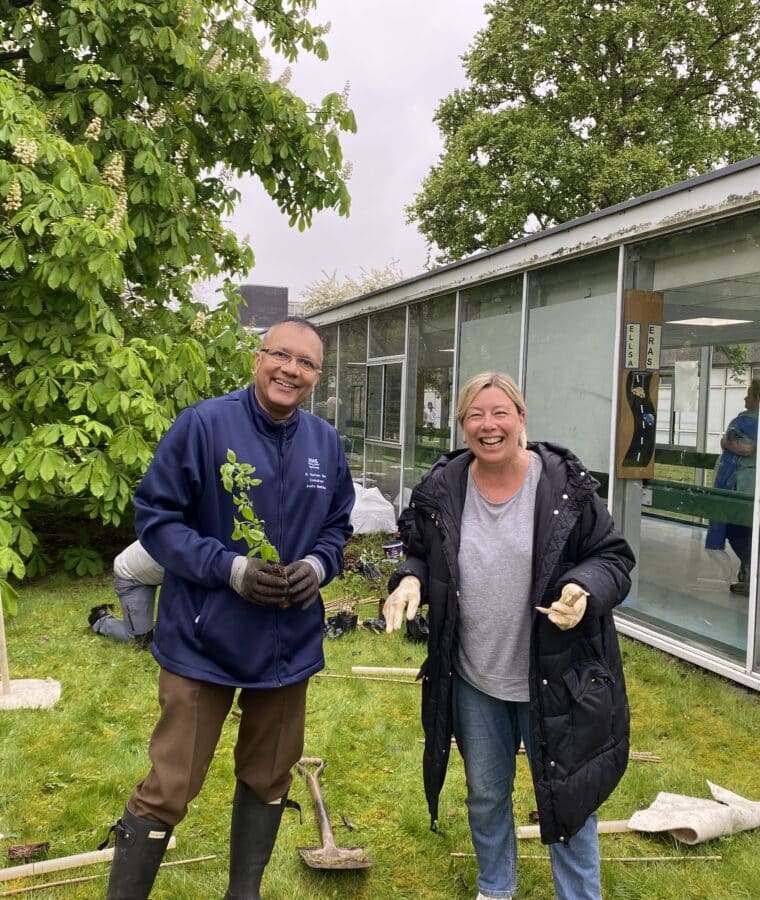 Royal Alexandra Hospital tree planting