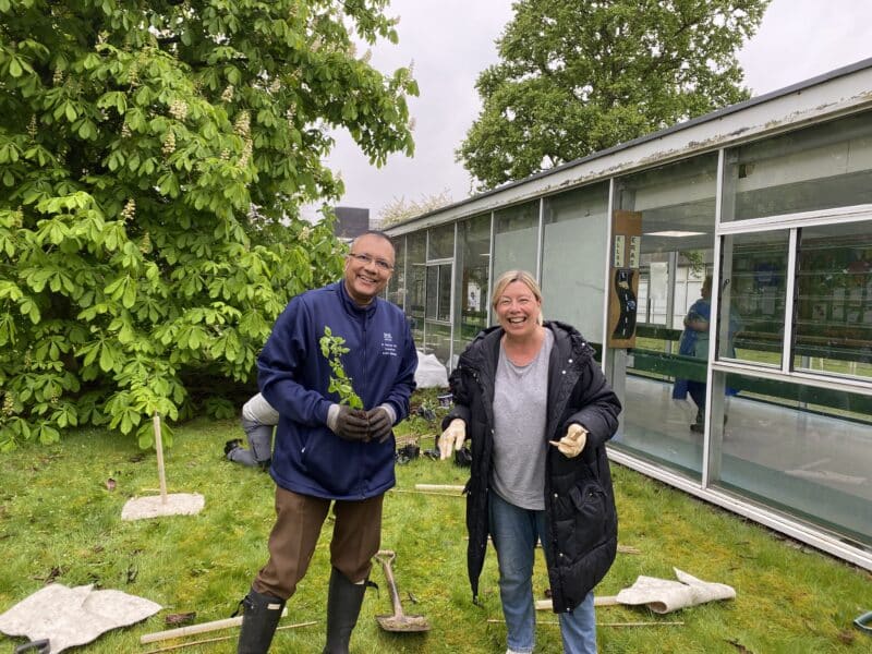 Royal Alexandra Hospital tree planting