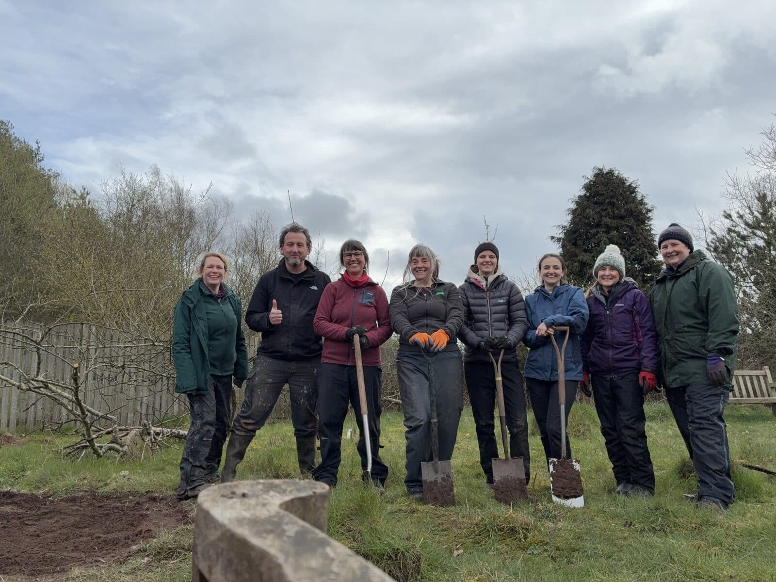 Millfields team day with Natural England and CSH